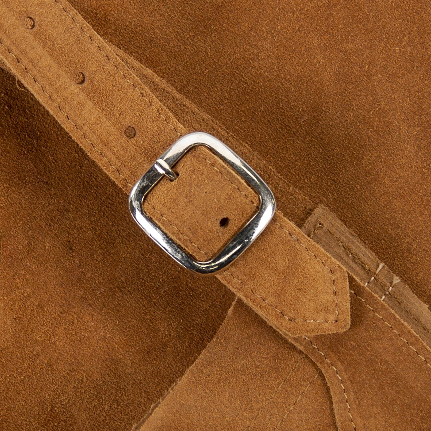 Western Boot Cut Chaps - Toast Suede